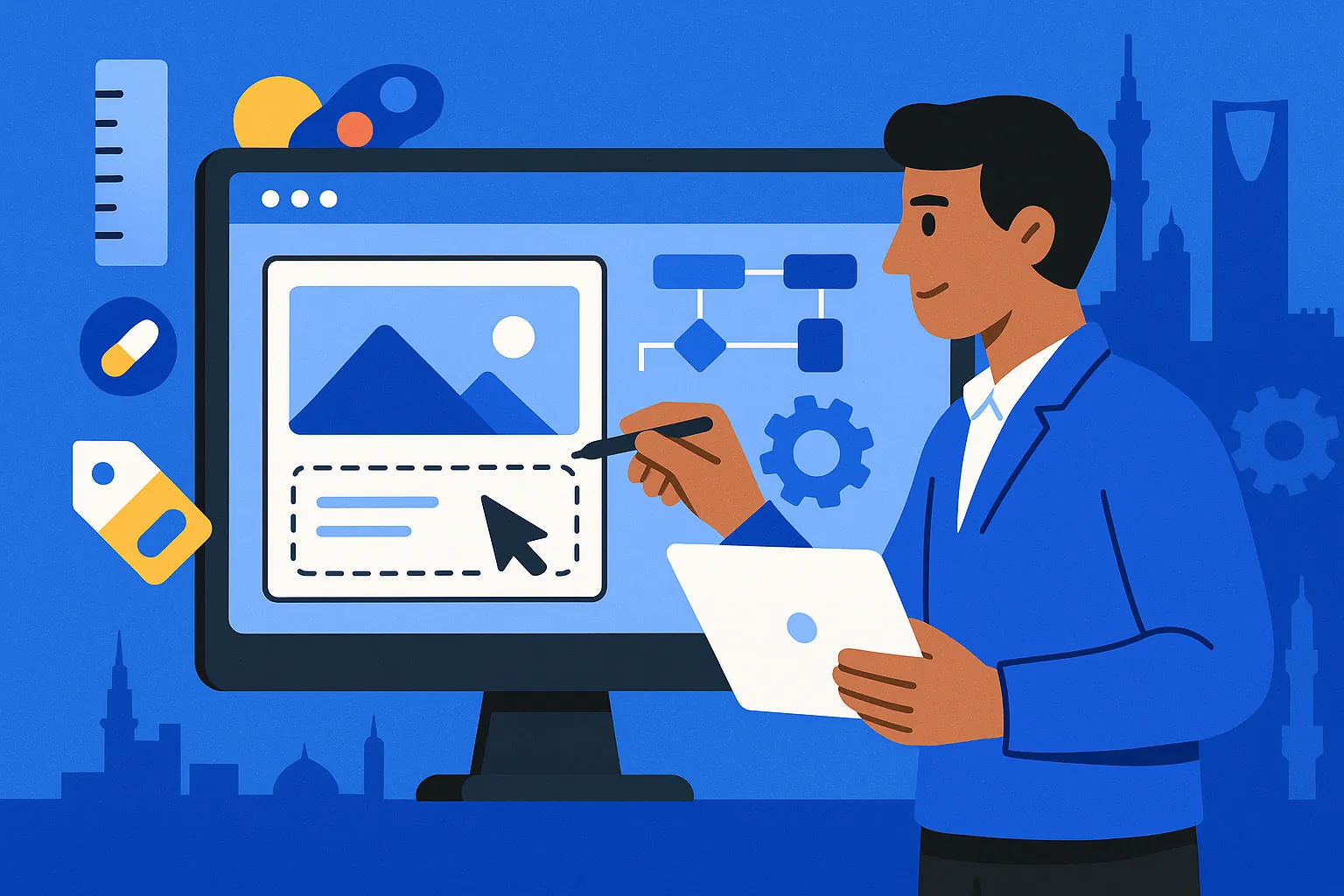 The best website design company in Saudi Arabia